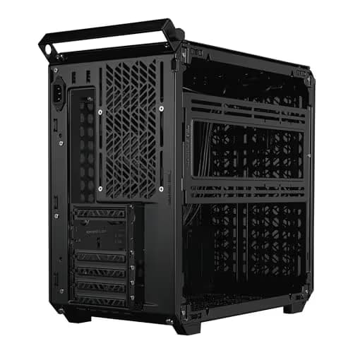 Cooler Master QUBE 500 Flatpack ATX Mid Tower Black Tempered Glass Side Panel image