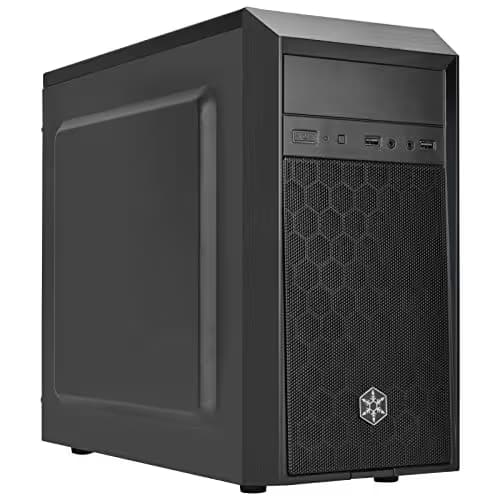 Silverstone PS16B Micro ATX Mini Tower Black USB 3.2 Gen 1 image