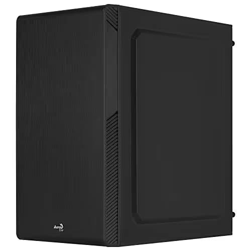 Aerocool CS-106 Micro ATX Mini Tower Black with USB 3.2 Gen 1 Type-A and USB 2.0 Type-A image
