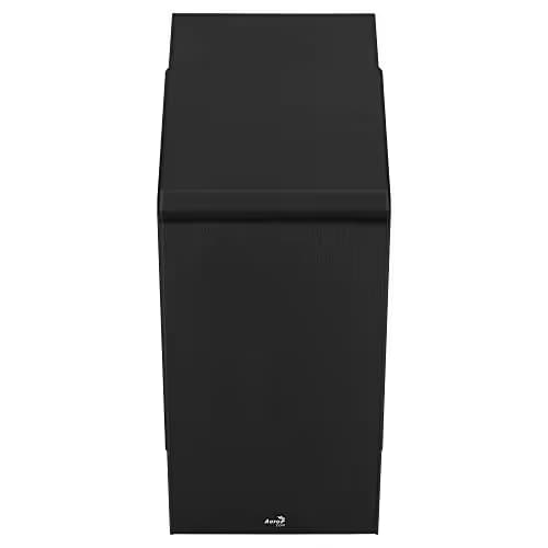 Aerocool CS-106 Micro ATX Mini Tower Black with USB 3.2 Gen 1 Type-A and USB 2.0 Type-A image