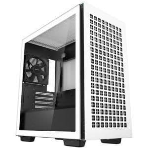 Deepcool CH370 Micro ATX Mid Tower White with Tempered Glass Side Panel and USB 3.2 Gen 1 Type-A Front Panel main image