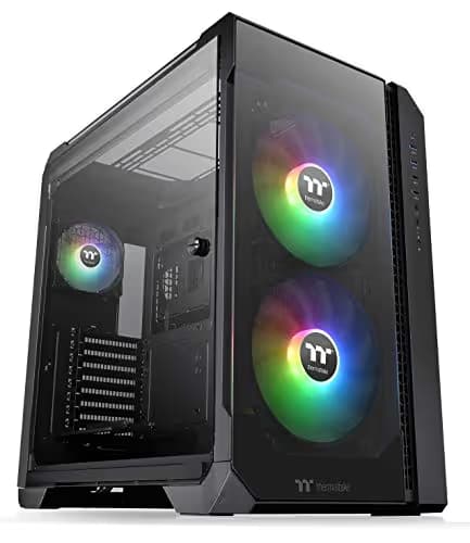 Thermaltake View 51 ARGB Edition ATX Full Tower Black Tempered Glass Side Panel, USB 3.2 Gen 2 Type-C, USB 3.2 Gen 1 Type-A, USB 2.0 Type-A image
