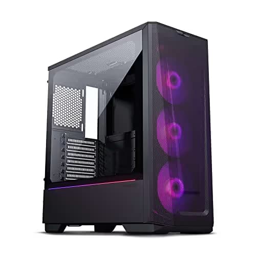 Phanteks Eclipse G360A ATX Mid Tower Black Tempered Glass Side Panel main image