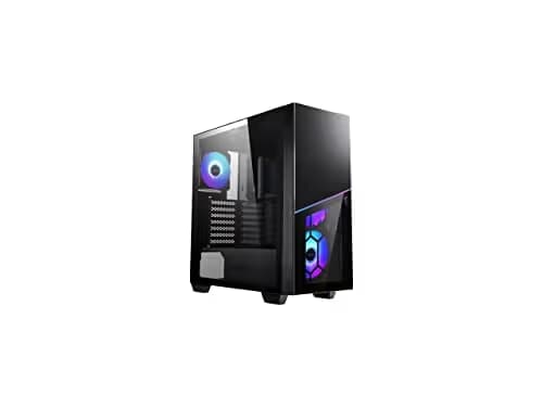 MSI MPG Sekira 100R ATX Mid Tower Black Tinted Tempered Glass Side Panel main image