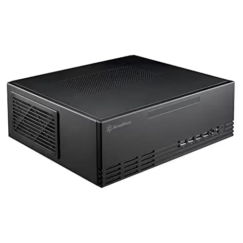 Silverstone MILO 11 Micro ATX Desktop Black / Silver with USB 3.2 Gen 1 Type-A and USB 2.0 Type-A main image