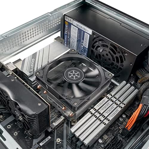 Silverstone MILO 11 Micro ATX Desktop Black / Silver with USB 3.2 Gen 1 Type-A and USB 2.0 Type-A image