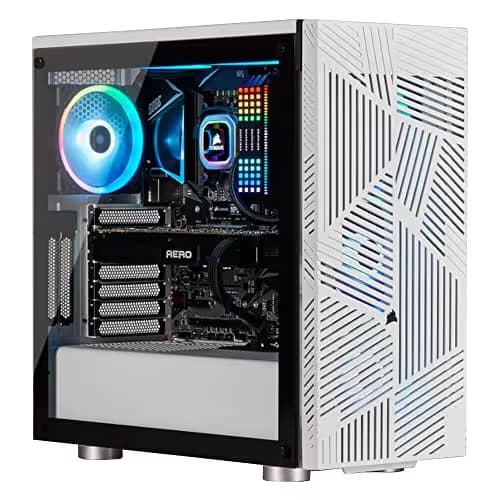 Corsair 275R Airflow ATX Mid Tower Black Tempered Glass Side Panel image