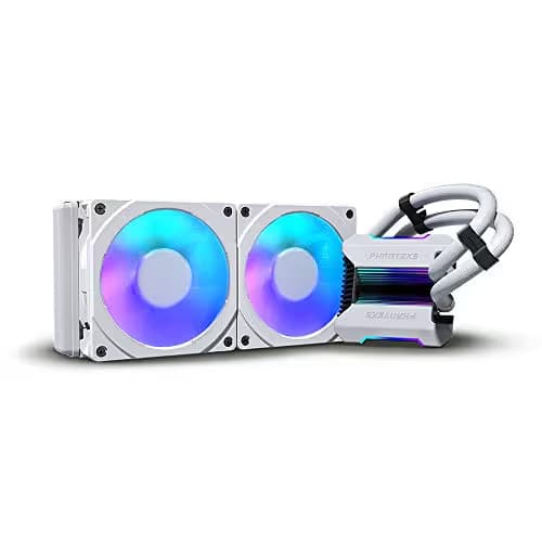 Phanteks Glacier One Water 240mm MPH 60.51 CFM White / Black image