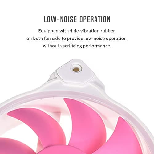 ID-COOLING PINKFLOW Water 240mm 55.2 CFM White / Pink image