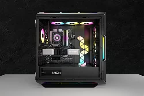 Corsair iCUE H150i ELITE LCD XT Water 360mm LCD 65.57 CFM Black image