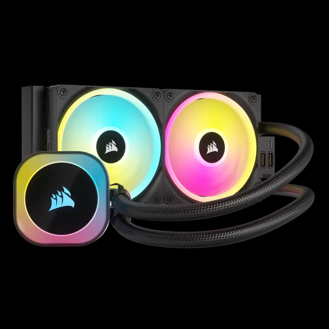 Corsair iCUE LINK H100i Water 240mm RGB Black main image