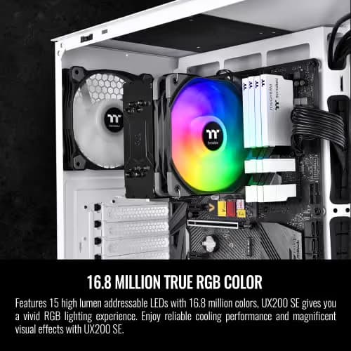 Thermaltake UX200 SE Air 156mm ARGB Black image