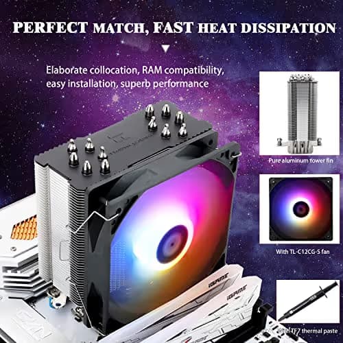 Thermalright Burst Assassin ARGB Air 154mm Black / Silver image