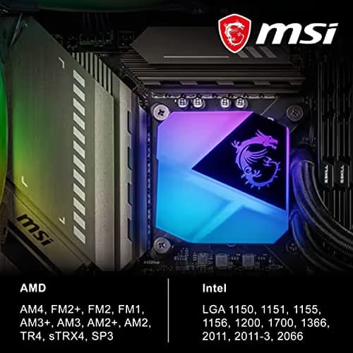 MSI MAG CORELIQUID C360 Water 360mm Black image