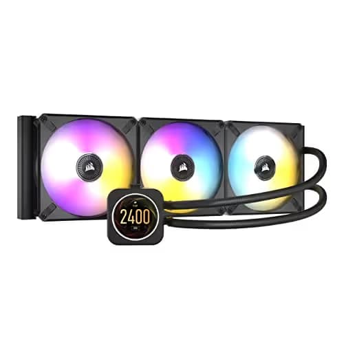 Corsair iCUE H170i ELITE LCD Water 420mm Black image