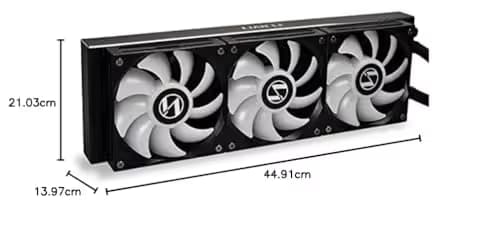 Lian Li Galahad AIO360 (2022) 69.17 CFM Water 360mm Black / Silver image