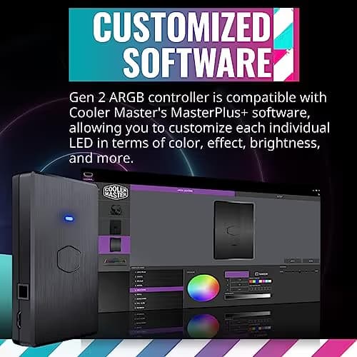 Cooler Master MasterLiquid PL360 FLUX 72.37 CFM Water 360mm Black image