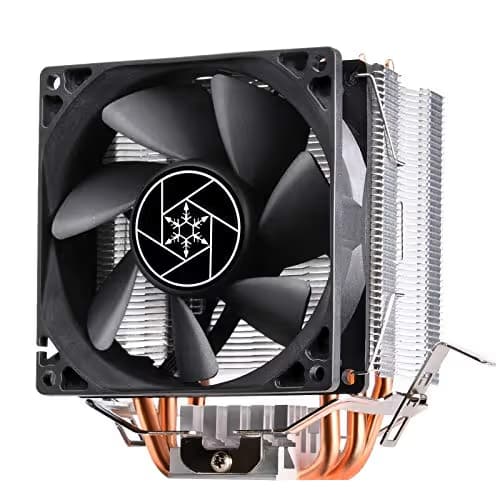 Silverstone Krypton KR02 Air 125mm 56.1 CFM Black / Silver main image