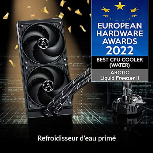 ARCTIC Liquid Freezer II Water 240 56.3 CFM Black image