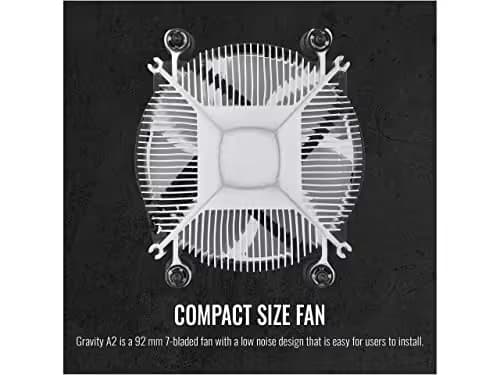 Thermaltake Gravity A2 46.24 CFM Air 60mm Silver / Black image