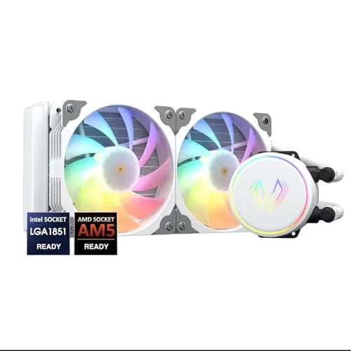 Vetroo V240 52 CFM Water 240mm White / Gray main image
