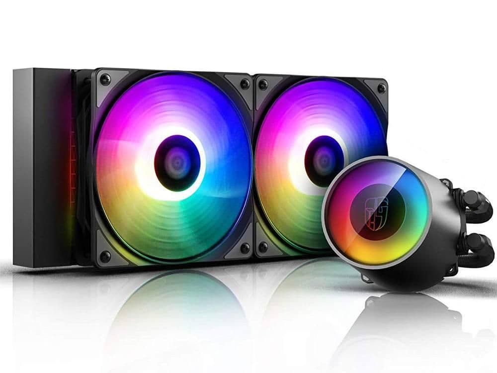 Deepcool Castle Water 240mm RGB V2 69.34 CFM Black main image