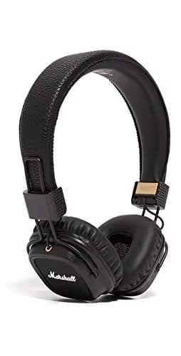 Marshall Major II Closed Black Headphones image