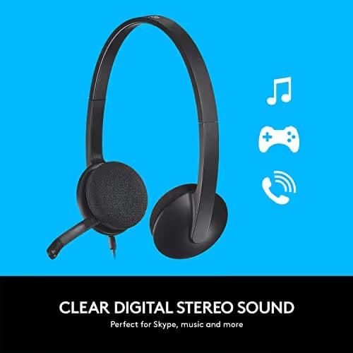 Logitech H340 Closed-Back Headphones image