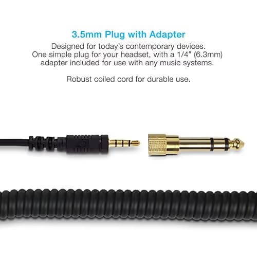 Cyber Acoustics ACM-500RB Closed Black Headphones image