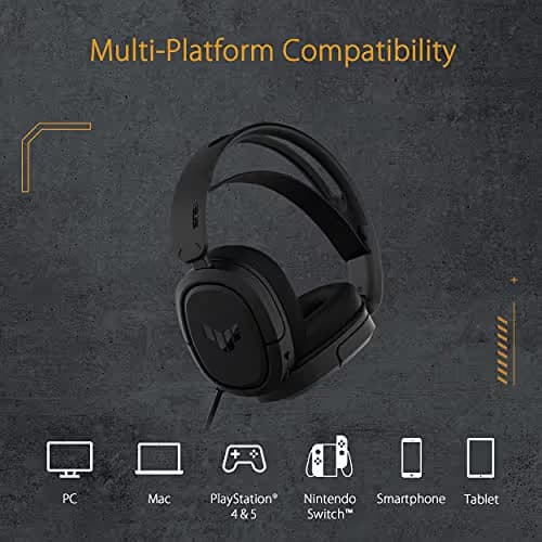 Asus TUF Gaming H1 7.1 Channel Gaming Headset image