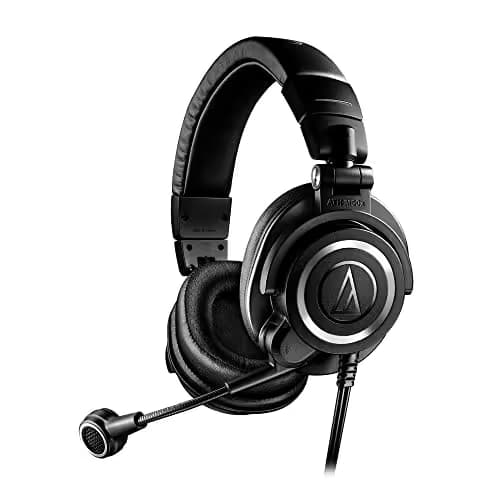 Audio-Technica ATH-M50xSTS StreamSet Closed Wired Headphones image