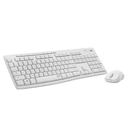Logitech MK295 Silent Wireless/Wired Standard Keyboard with Optical Mouse main image