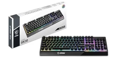 MSI Vigor GK30 RGB Wired Gaming Keyboard main image