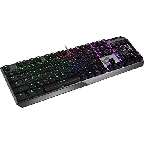 MSI Vigor GK50 Kailh Blue Low Profile RGB Wired Gaming Keyboard image