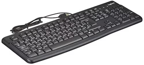 Logitech K120 UK Layout Wired Standard Keyboard image