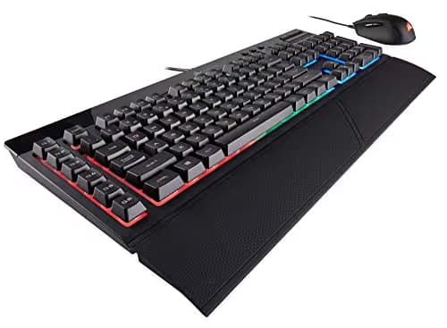 Corsair K55 RGB Wired Gaming Keyboard With Optical Mouse main image