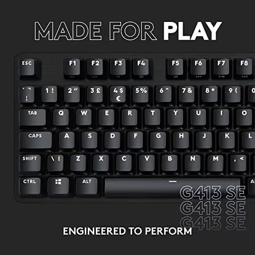 Logitech G413 SE Kailh LT Brown Wired Gaming Keyboard image