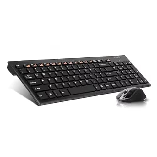 A4Tech 9500H Wireless Standard Keyboard With Optical Mouse image