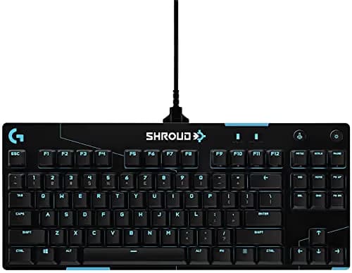 Logitech G Pro X Shroud RGB Wired Mechanical Gaming Keyboard main image