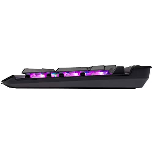Corsair RGB MK.2 Cherry MX Low Profile Red Wired Gaming Keyboard image
