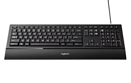 Logitech K740 Wired Slim Keyboard image