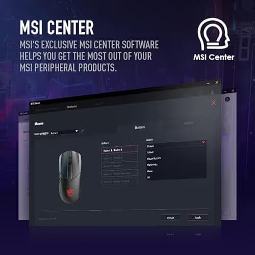 MSI VIGOR GK71 Sonic Blue RGB Wired Gaming Keyboard image