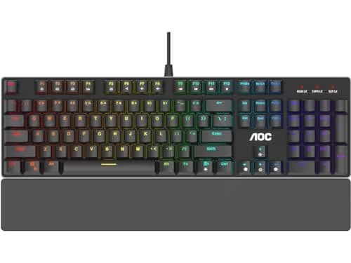 AOC GK500 RGB Outemu Red Wired Gaming Keyboard main image