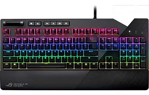 Asus ROG Strix Flare RGB Wired Cherry MX Brown Mechanical Gaming Keyboard image