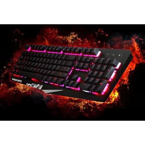 Mad Catz The Authentic S.T.R.I.K.E. 2 Wired Gaming Keyboard image