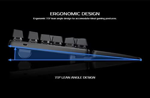 GameSir GK300-GY TTC Blue Wireless Gaming Keyboard image