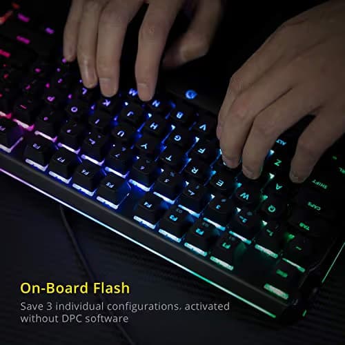 Drevo BladeMaster TE RGB Wired Gateron Red Mechanical Gaming Keyboard image