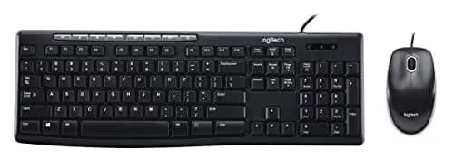 Logitech MK200 Wired Slim Keyboard With Optical Mouse image