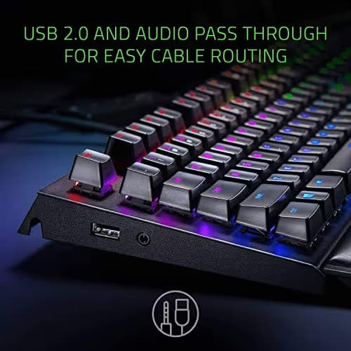 Razer BlackWidow Elite RGB Wired Razer Green Mechanical Gaming Keyboard image