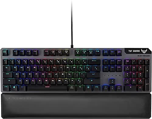 Asus TUF Gaming K7 RGB Optical-Mechanical Tactile Wired Gaming Keyboard main image